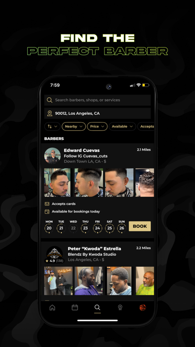 theCut: Find & Book Barbers screenshot 4