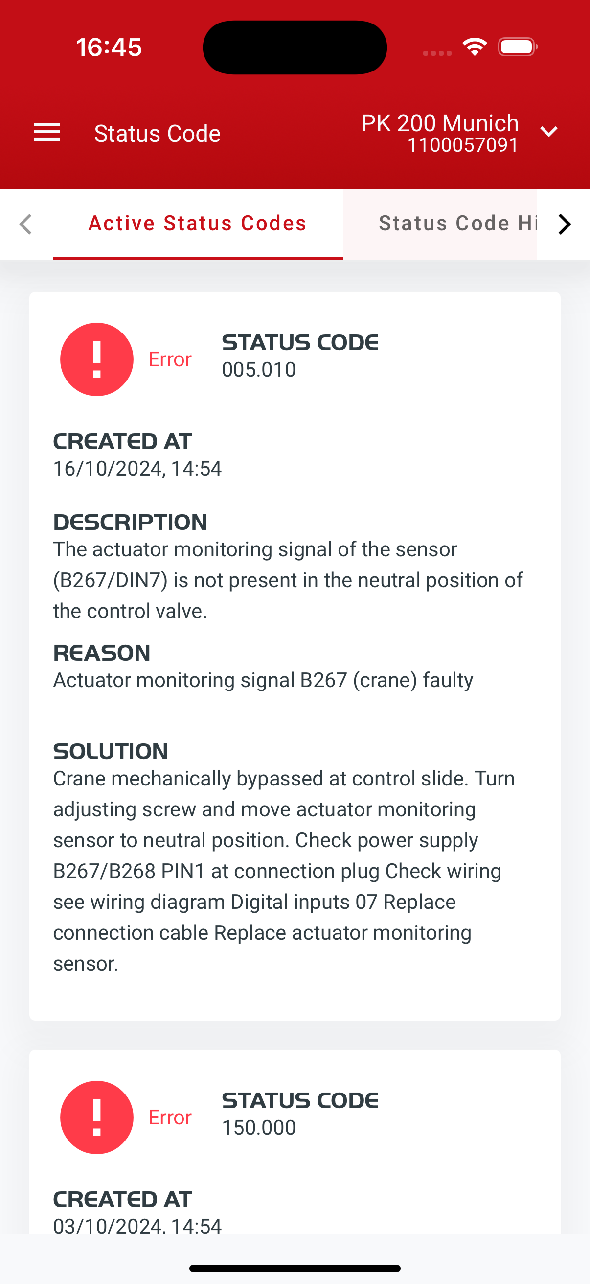 PALFINGER Operator Monitor