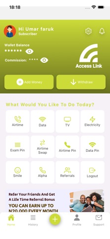App screenshot
