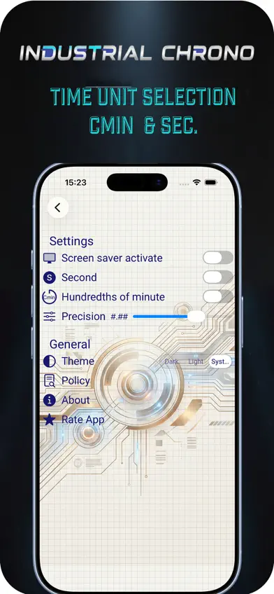 Industrial Chronometer screenshot 2