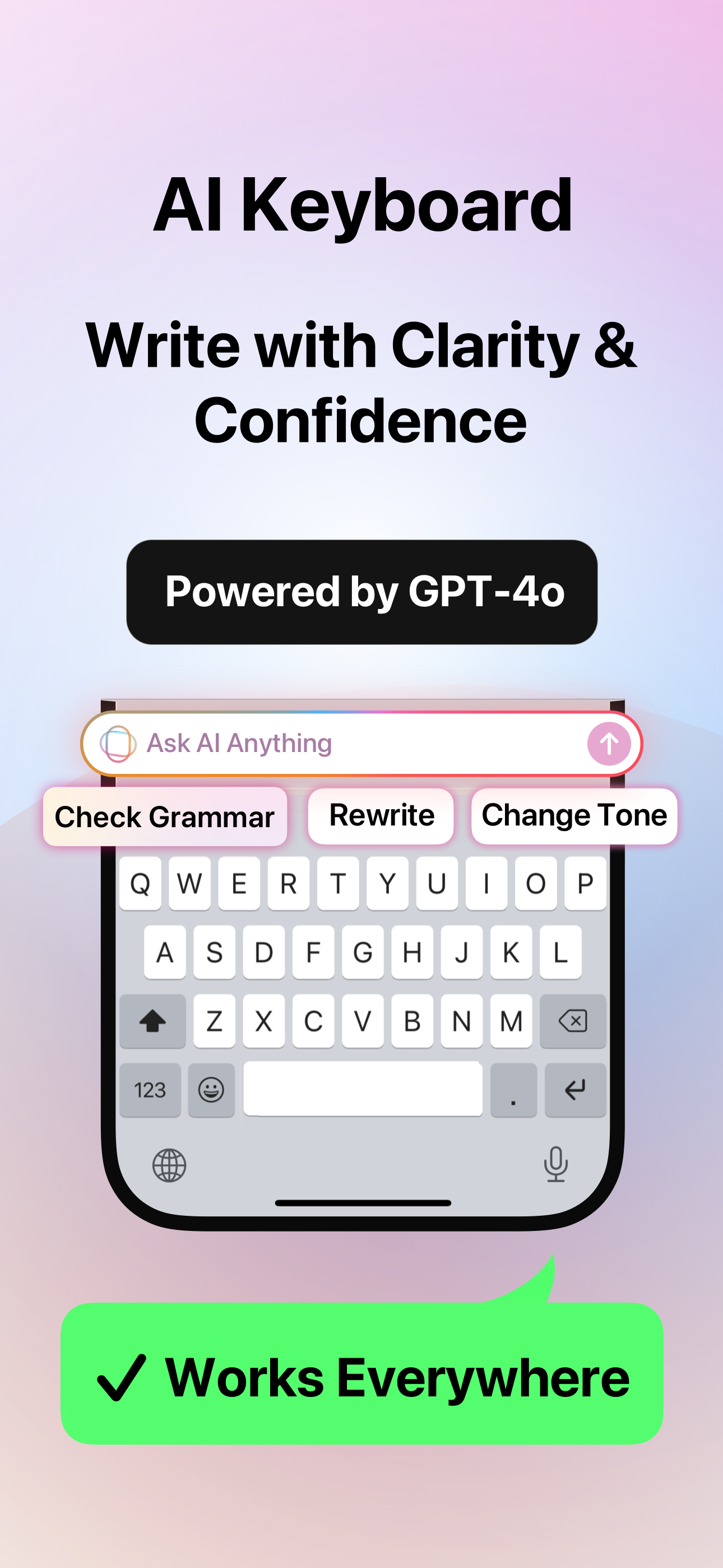 AI Keyboard – AnyWrite Type AI