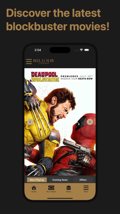 Reel Luxury Cinemas Screenshot