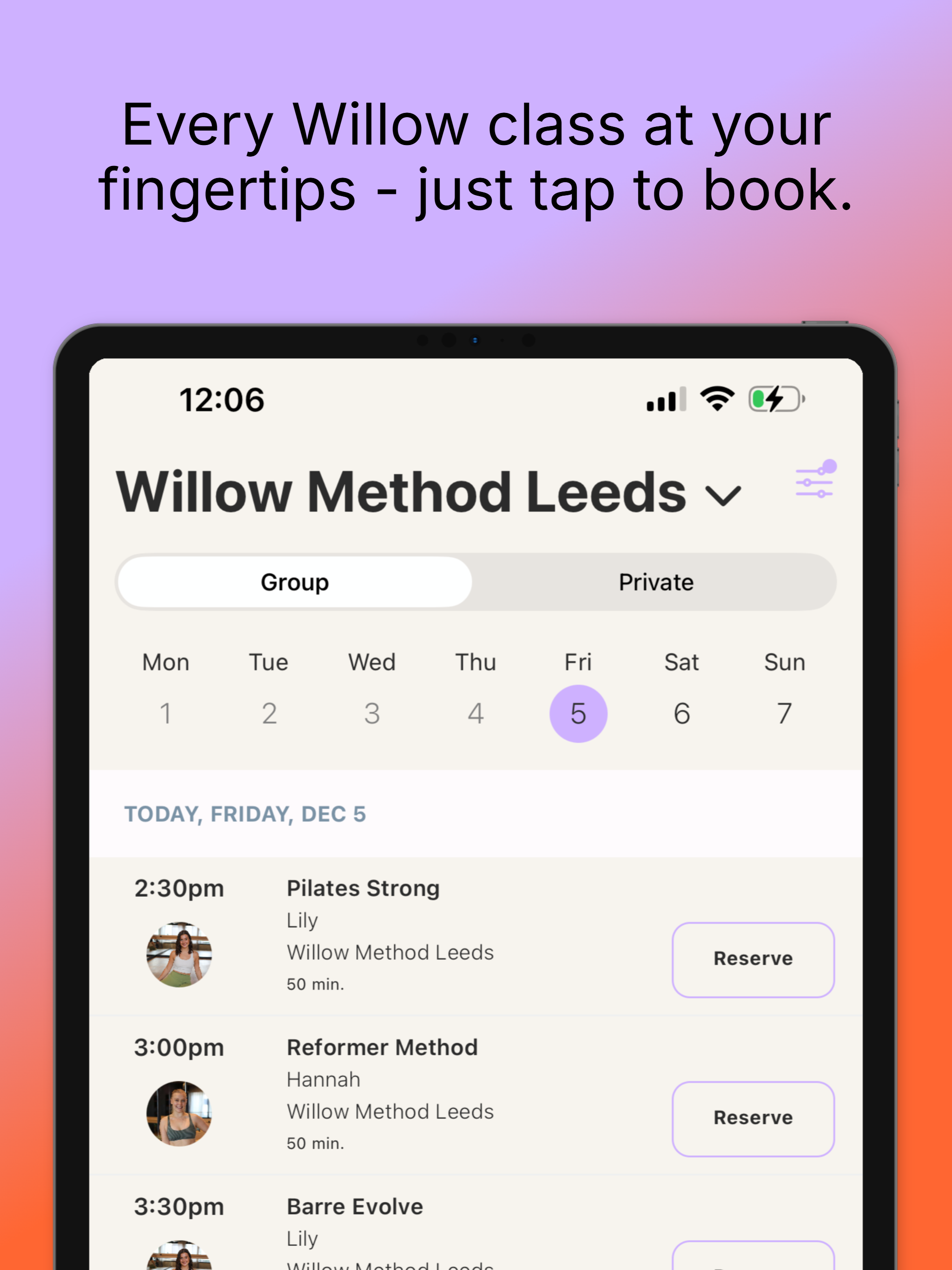 Willow Method App