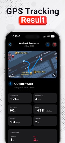 Step Counter - Walking iPhone screenshot