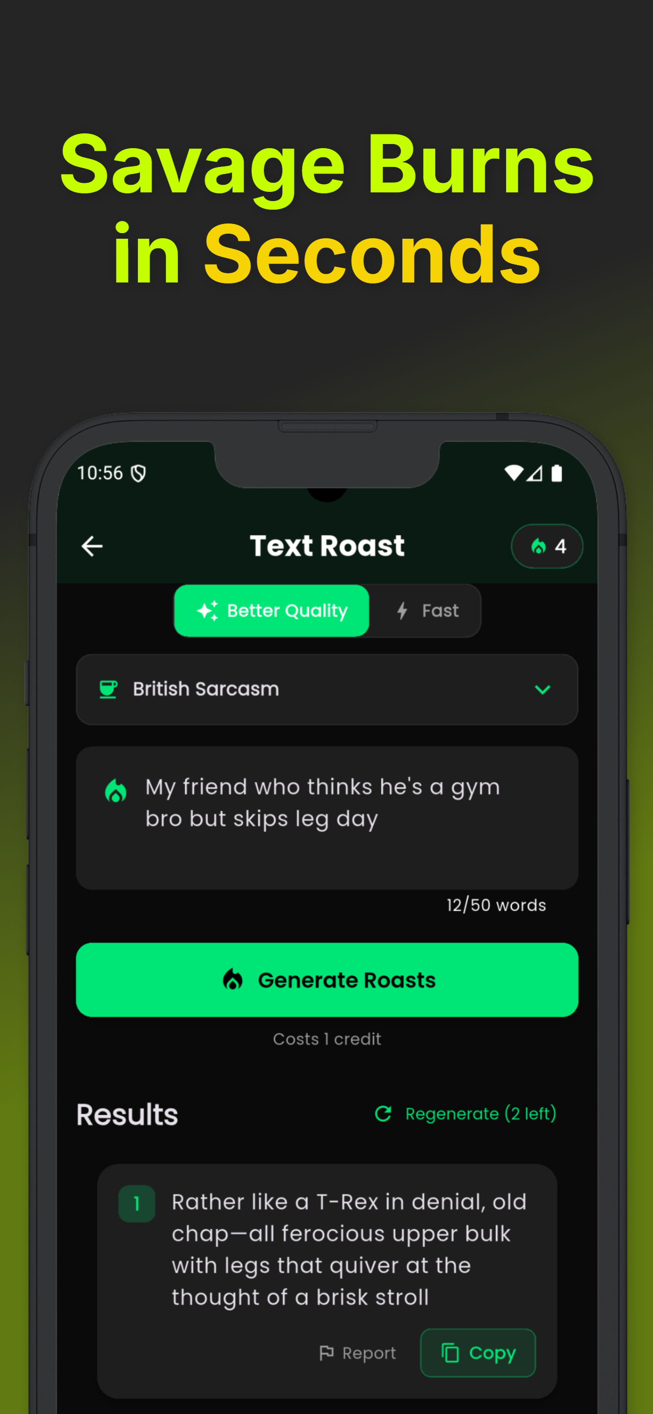 Roast Bot:AI Insult & Joke App