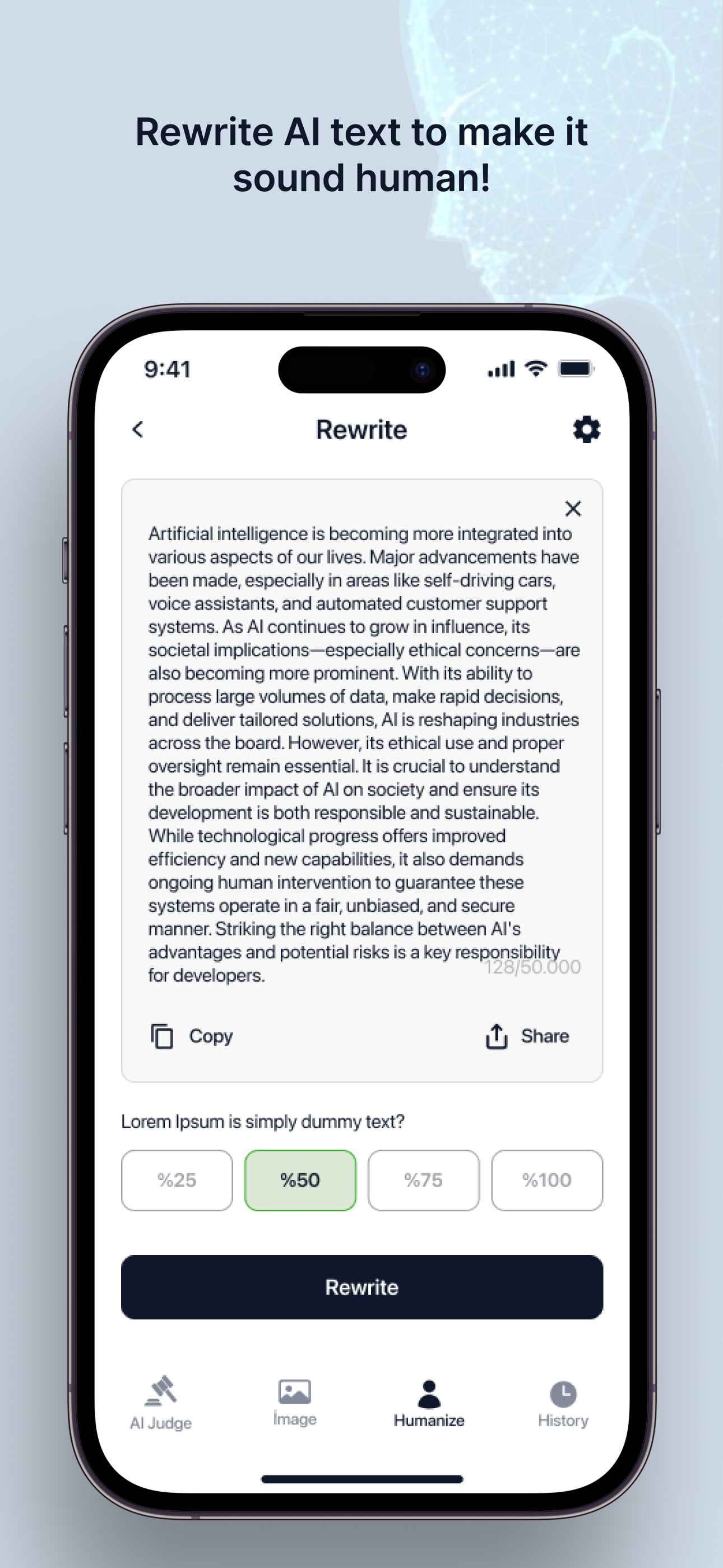 Judgr: AI Detector & Humanizer screenshot 4