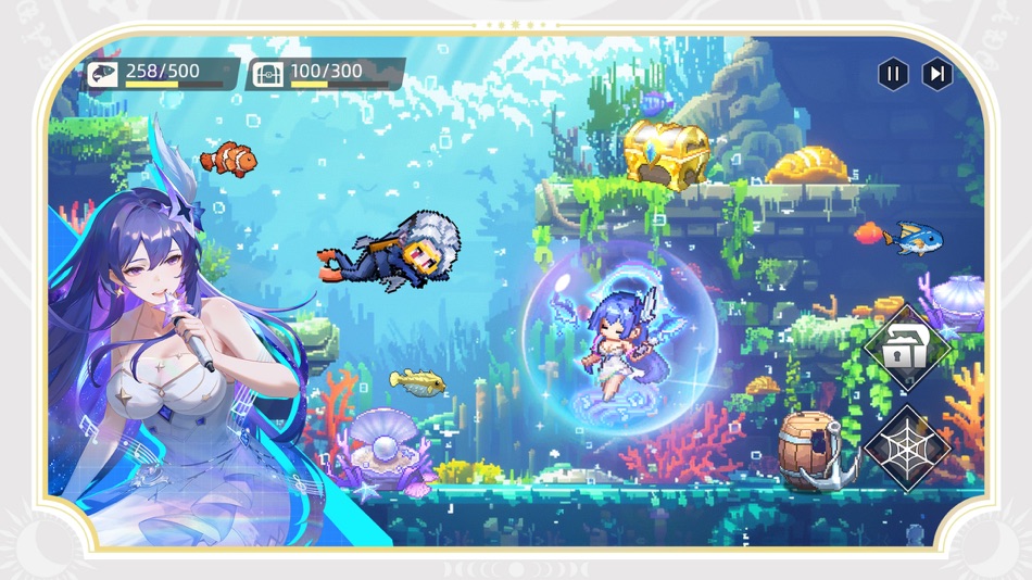 #5. Pixel Saga: Squad RPG (iOS) By: HK Happyfun Network Tec Ltd