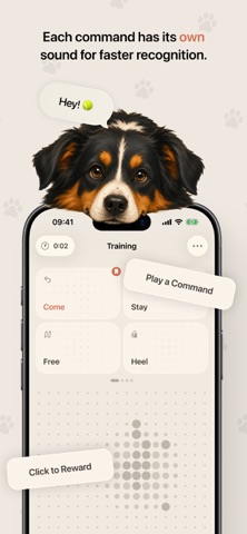 Klicker - The Dog Training App iPhone screenshot