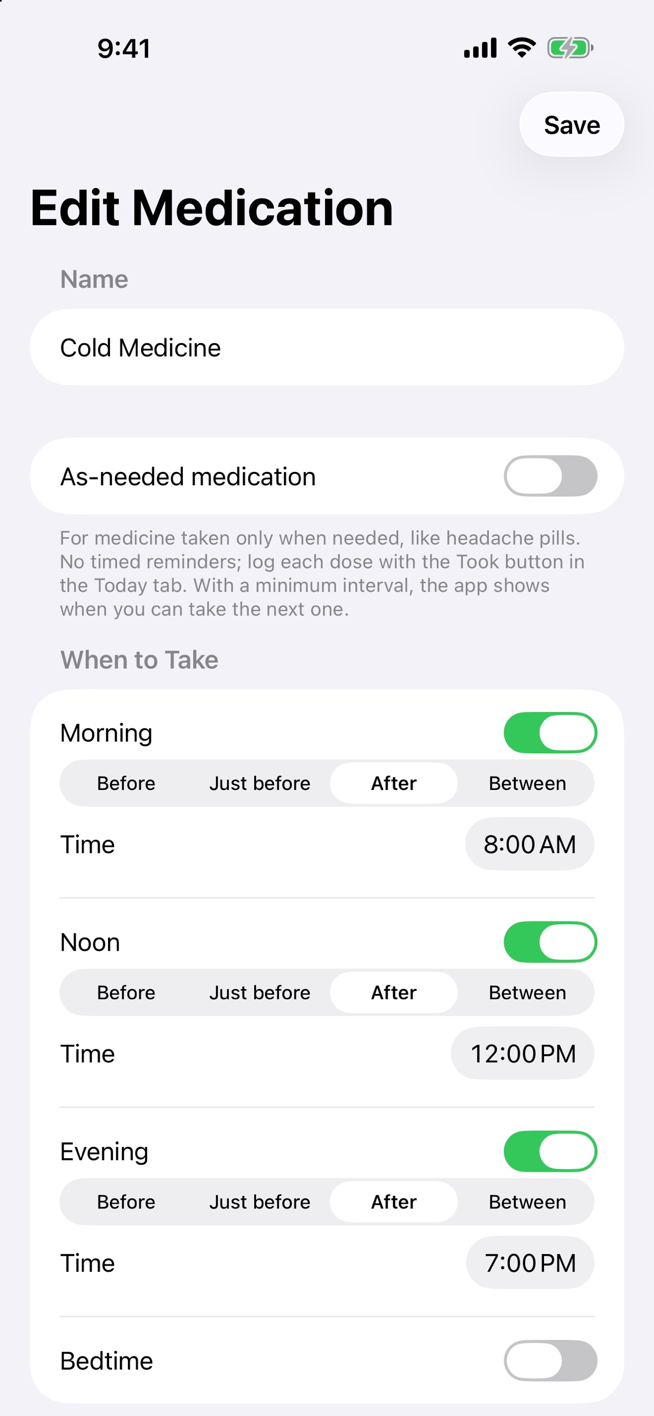 Screenshot 2 of Pill Reminder - Dose Check