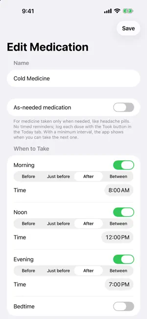 Pill Reminder - Dose Check screenshot 2