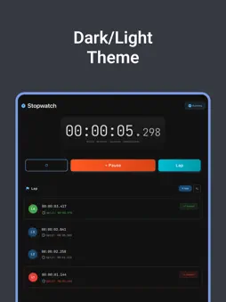 Millisecond stopwatch & timer screenshot 8
