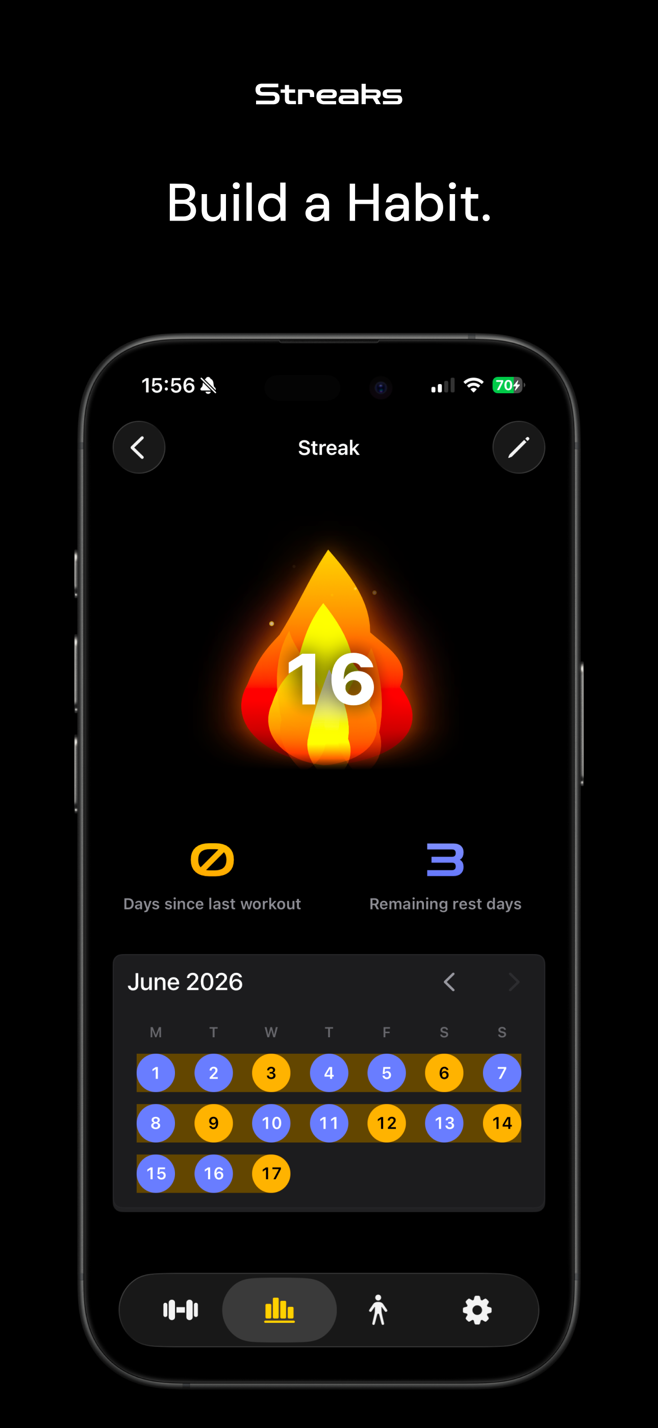 Heave - Gym Tracker Notes Log screenshot 6