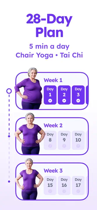 Chair Yoga for Seniors: Screenshot 2 von 9