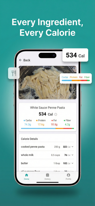 CalWise - AI Calorie Tracker Screenshot 3 of 3
