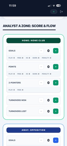 Gaelic Match Room iPhone screenshot