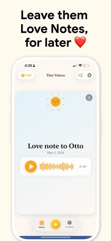 Tiny Voices - Family Memories iPhone screenshot