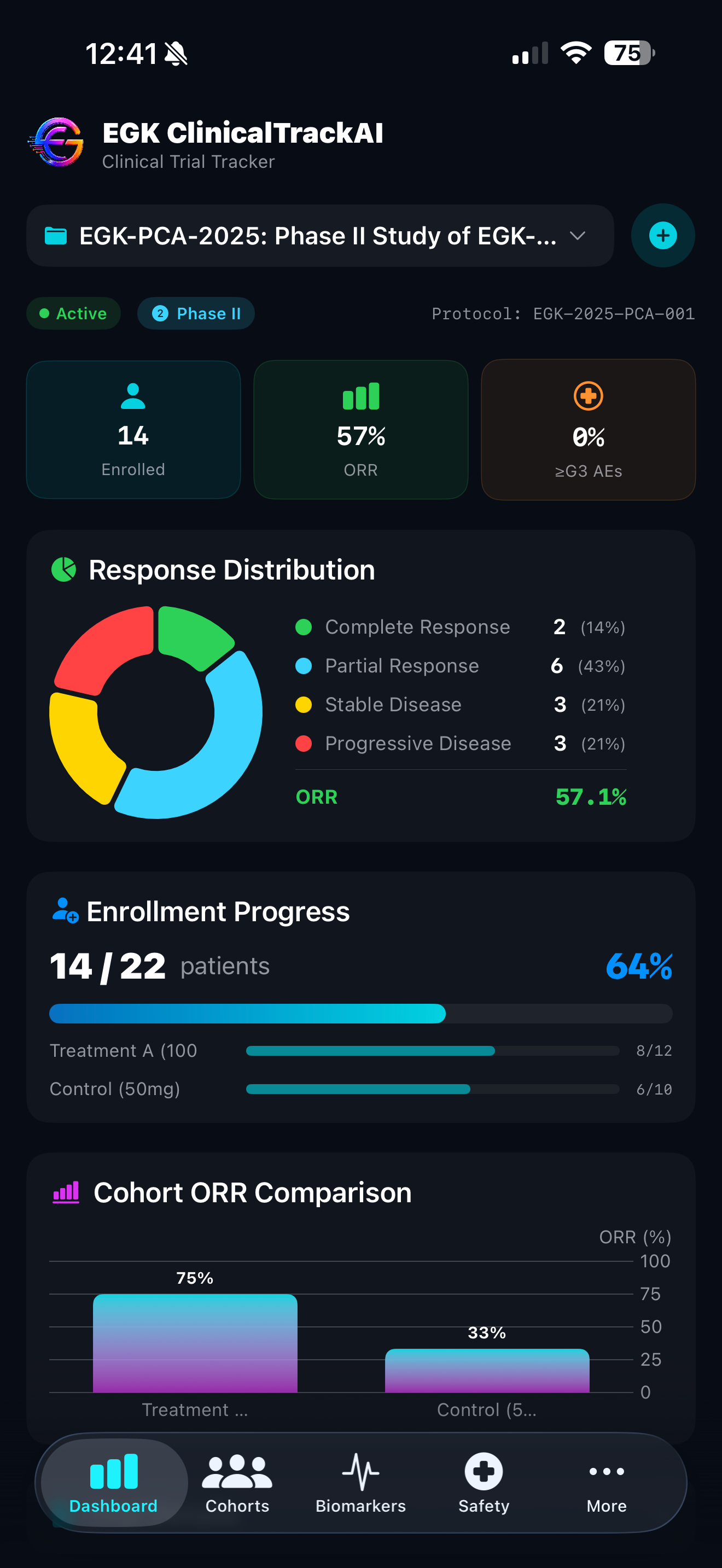 EGK ClinicalTrackAI screenshot 9