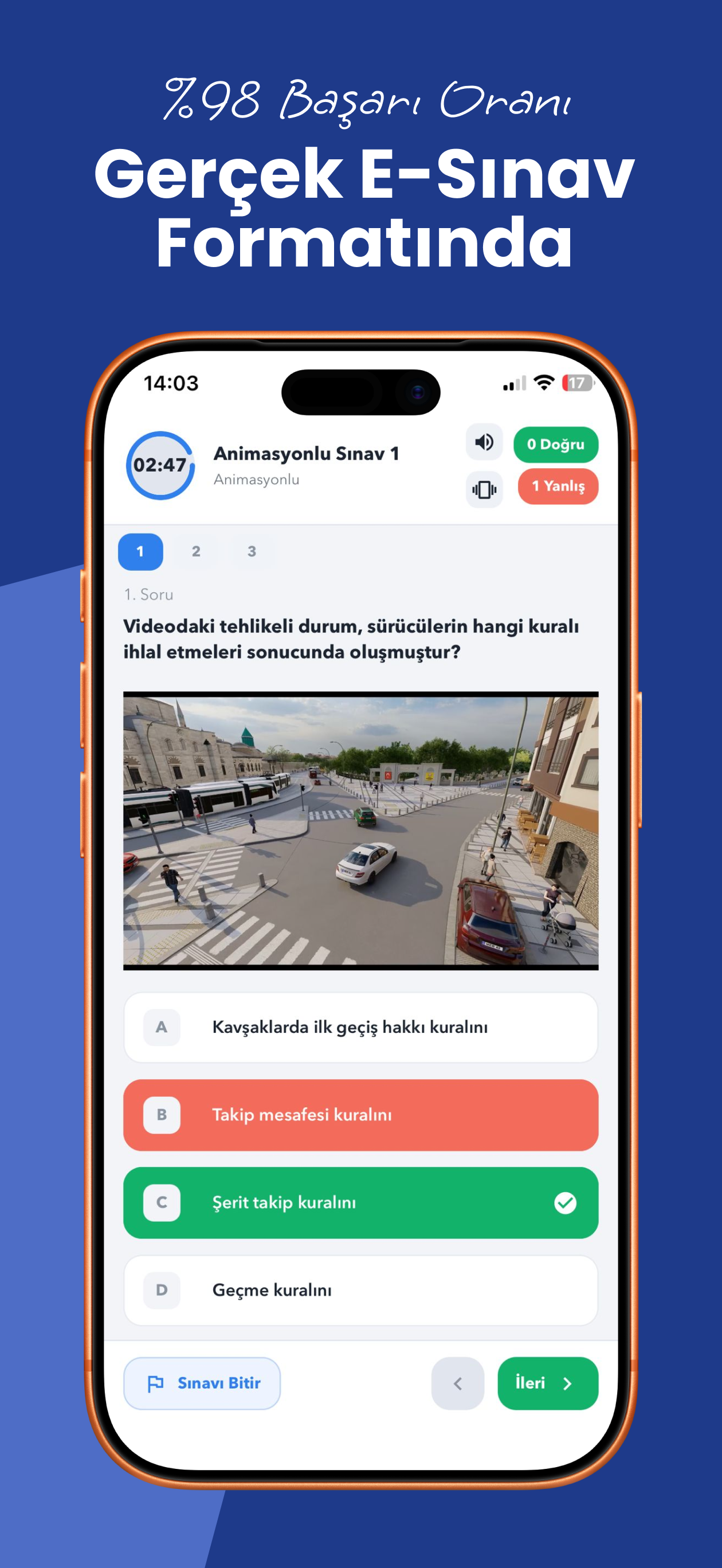 Ehliyet Sınav Soruları Pro