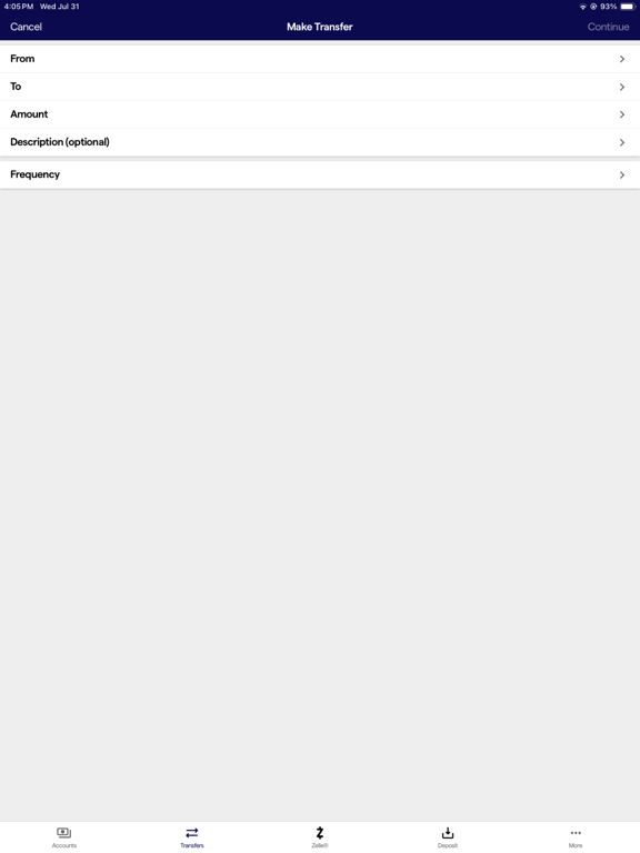 Ireland Bank iPad screenshot 4 - Finance app