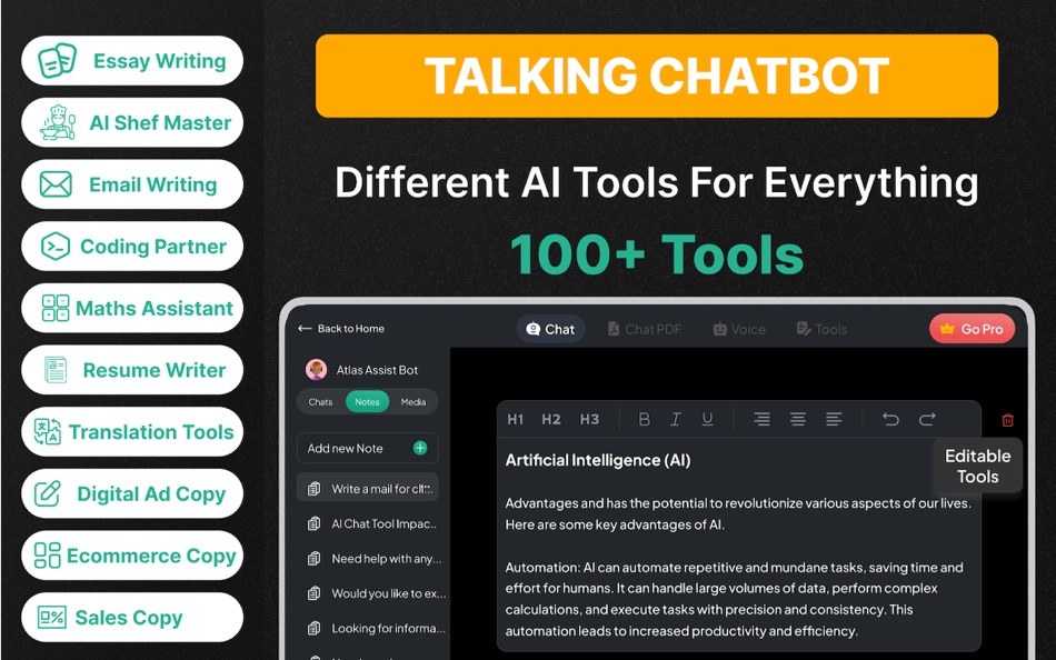 #2. AI Chatbot Assistant: Ask Bot (macOS) 由: Shahid Iqbal