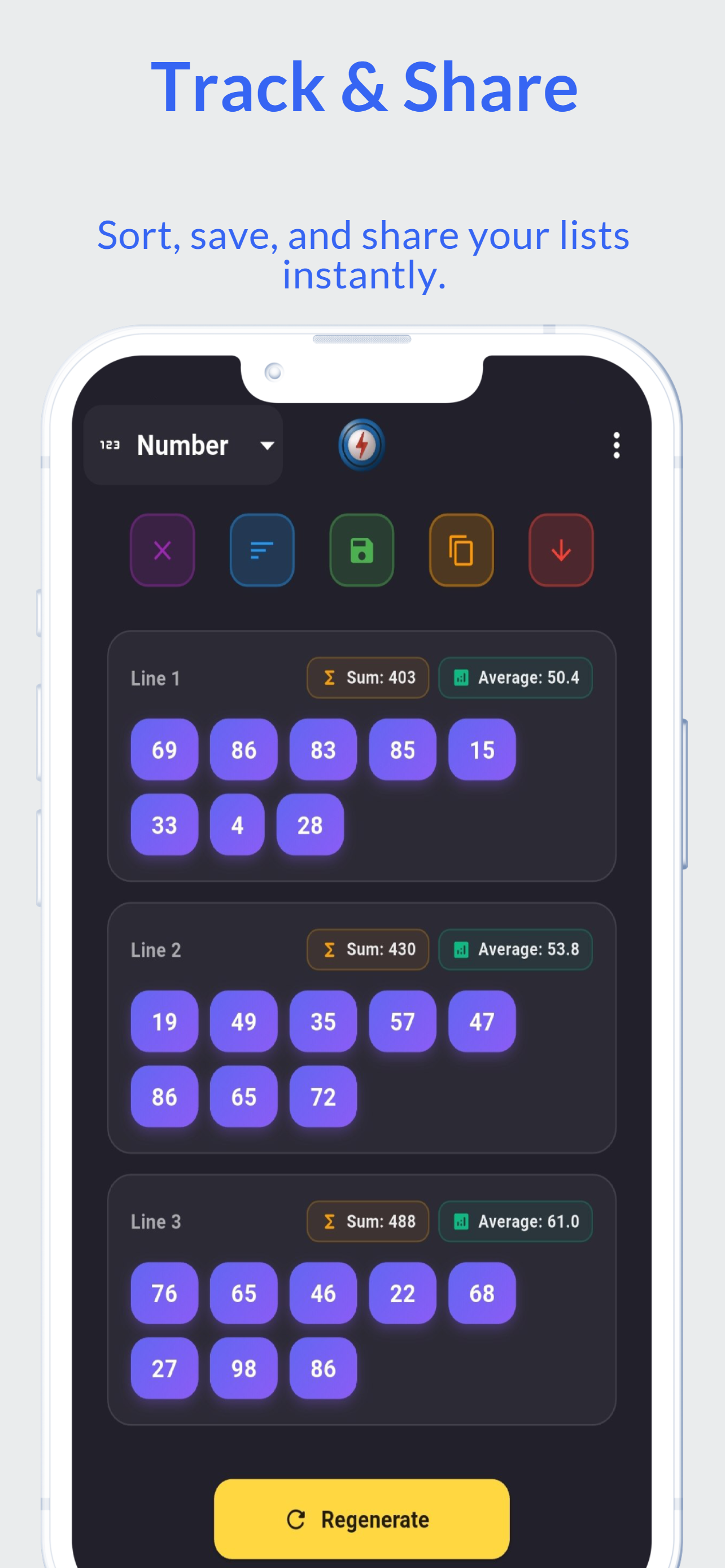 Numblitz: Number Generator RNG screenshot 7