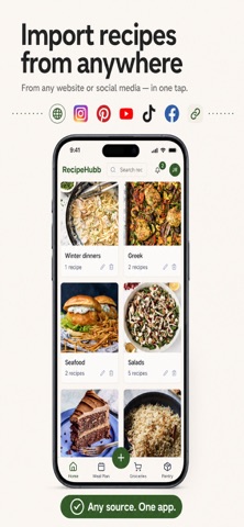 RecipeHubb screenshot