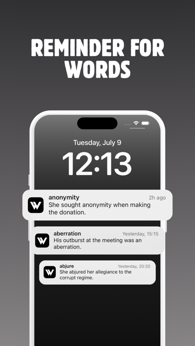 Wovo: C1-C2 English Vocabulary Screenshot