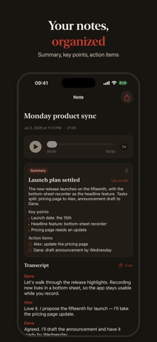 Ferman: AI Voice Notes Screenshot 6 of 7
