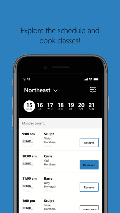 Remix Fitness iPhone screenshot 3 - Health & Fitness app