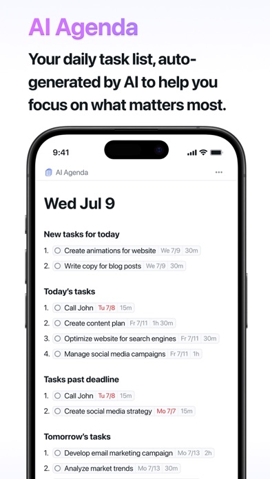 Motion: Tasks & AI Scheduling Screenshot