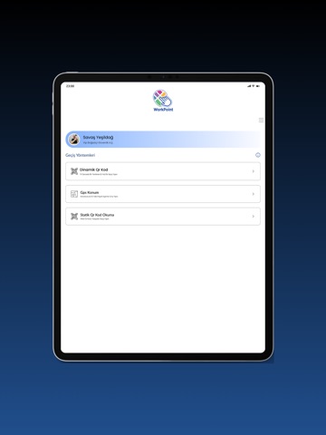 GecKO WorkPoint iPad screenshot
