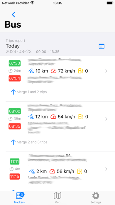 Another Tracking Client Screenshot