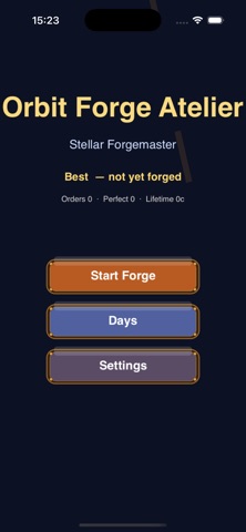 OrbitForgeAtelier screenshot