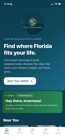 Florida Relocation Guide iPhone screenshot