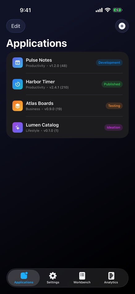 #2. Developer Portfolio (iOS) โดย: michael coxon