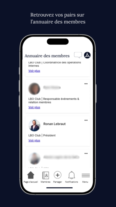 LBO Club app screenshot