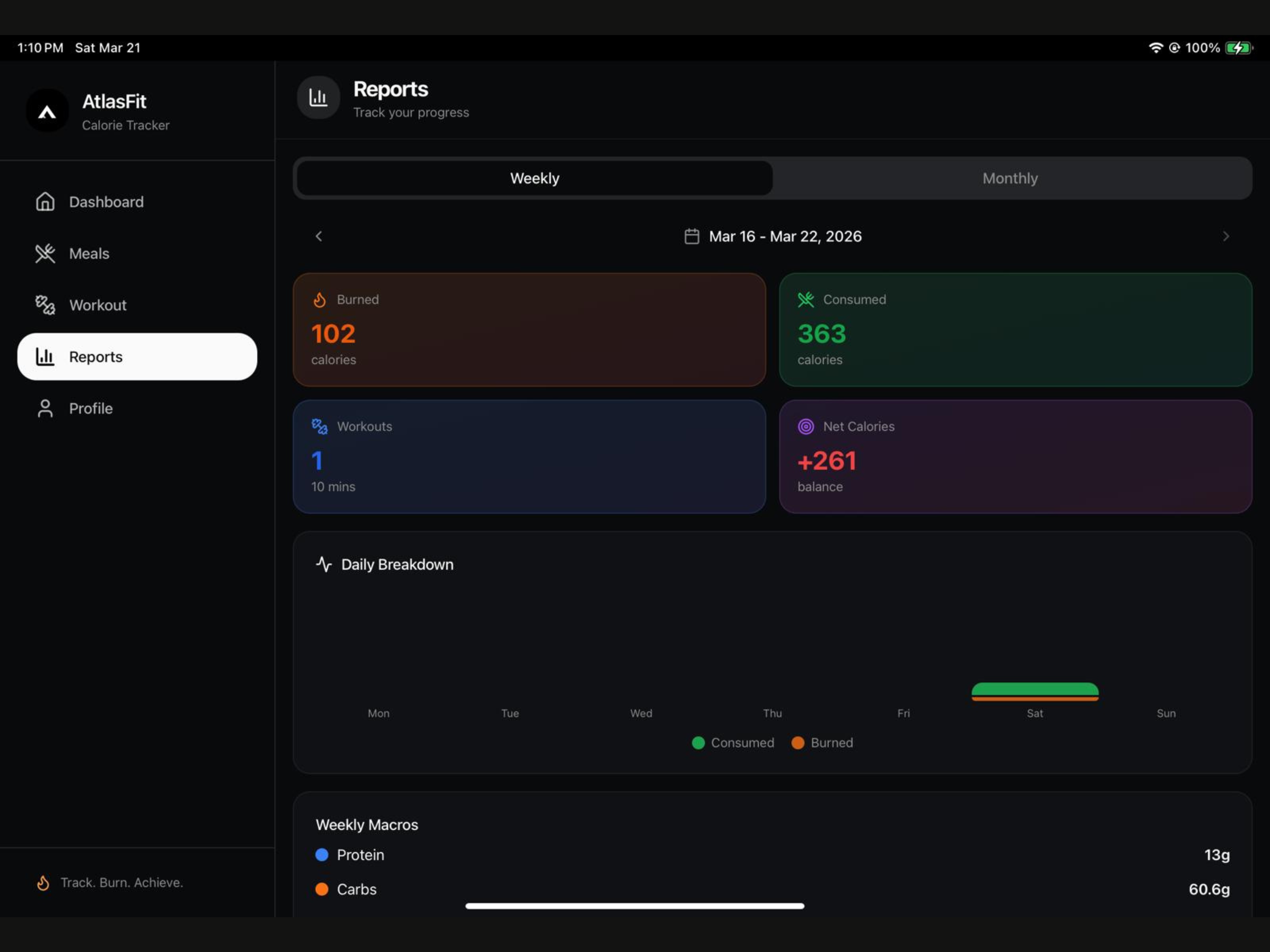 Atlas Fit - AI Calorie Tracker
