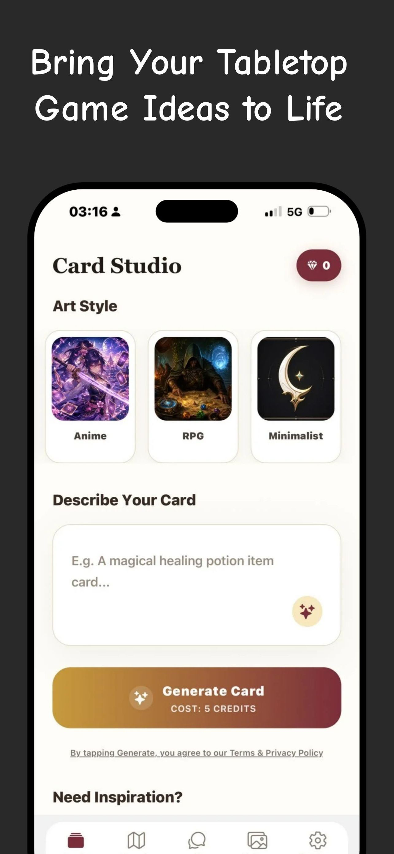 AI Board Game Card Generator screenshot 2