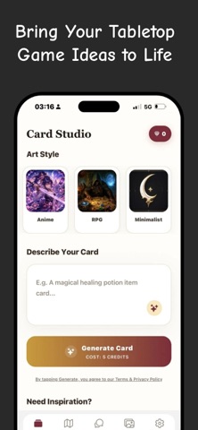 AI Board Game Card Generator screenshot 2