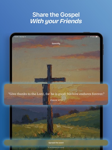 Sanctify - Prayers & Guidance iPad screenshot