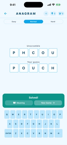 CLUES Wordgame Screenshot 1 of 6