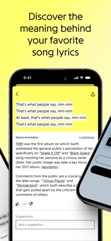 Genius: Song Lyrics Finder screenshot