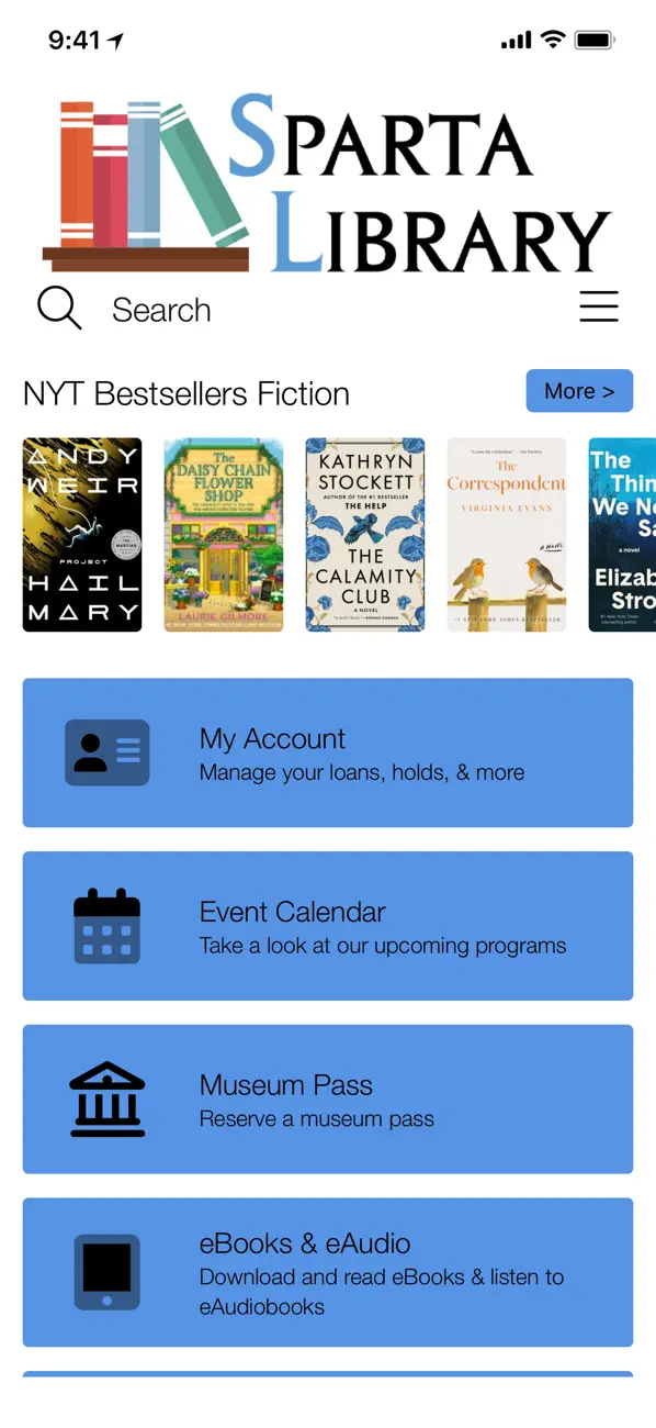 Screenshot #1 pour Sparta Library