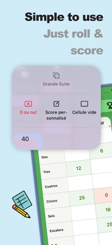 Generala Scores - Scorecard Screenshot 2 of 6