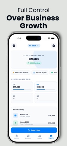 Zenvoy: Easy Invoice Maker App screenshot