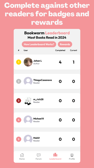Screenshot #3 pour Bookworm: Social Book Tracker