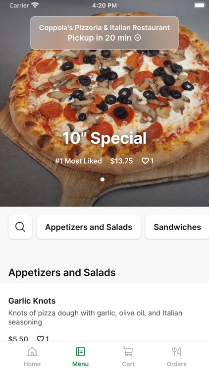 Coppola's Pizzeria & Italian