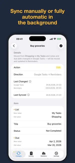 gtsync: Sync Tasks & Reminders screenshot 2