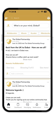 The Global Partnership iPhone screenshot