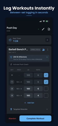 GymRx: Workout Tracker screenshot